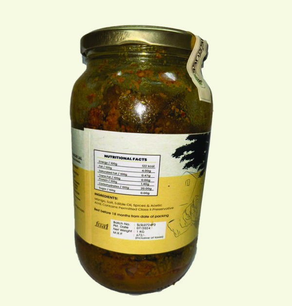 Mango Oil Pickle (1 Kg) - Image 3
